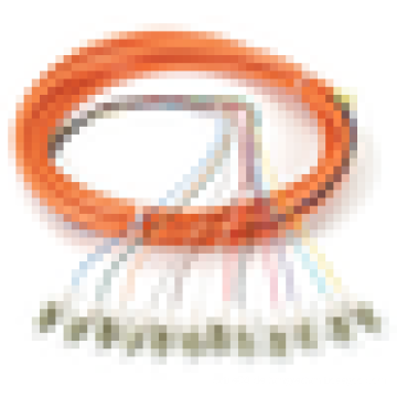 OM1 62.5-Micron Multimode Fiber Optic Pigtail, 12-Strang, LC, Orange, 3-m Faser optische Pigtail